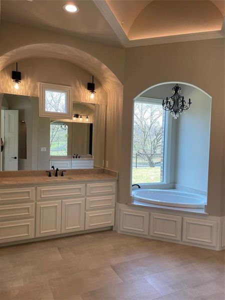 Furnished interior view inside a new home in , Sherman (Image 9).