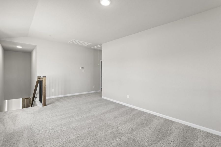 Representative unfurnished interior of a home built from the Cedar Sorella 40s by Brohn Homes in Sorella, Tomball (Image 26).