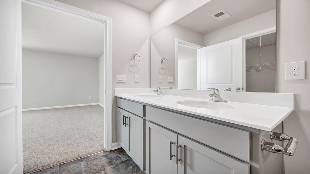 Furnished interior view inside a new home in The Park at Wilkinson, Orangeburg (Image 25).