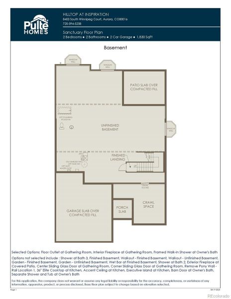 Basement Floorplan Basement Floorplan