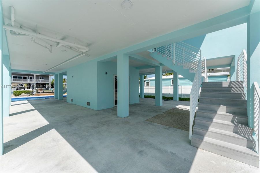 Exterior details and patio area of a home in , Key Largo (Image 30).