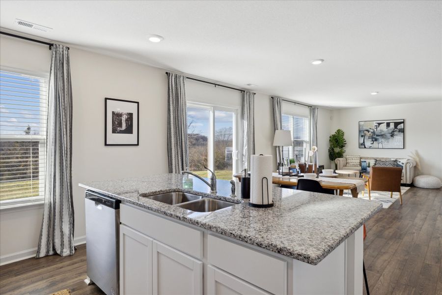 Representative furnished interior of a home built from the Penwell by D.R. Horton in Isabel Estates, Knoxville (Image 11).