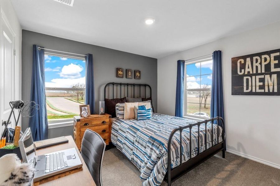 Furnished interior view inside a new home in Springhill South, Boyd (Image 15).