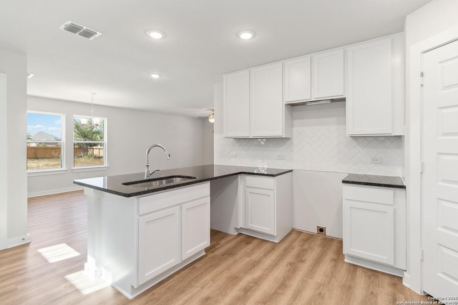 Furnished interior view inside a new home in Applewhite Meadows, San Antonio (Image 4).
