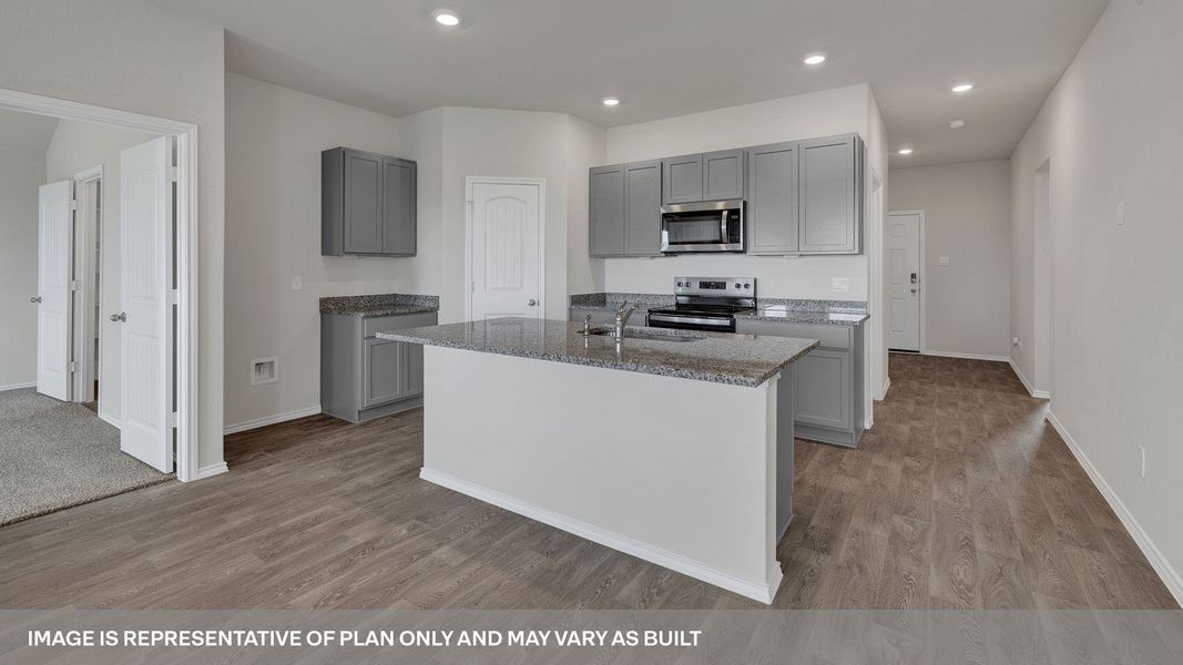 Representative furnished interior of a home built from the The Denton by D.R. Horton in Trace, San Marcos (Image 6). Representative furnished interior of a home built from the The Denton by D.R. Horton in Trace, San Marcos (Image 6).
