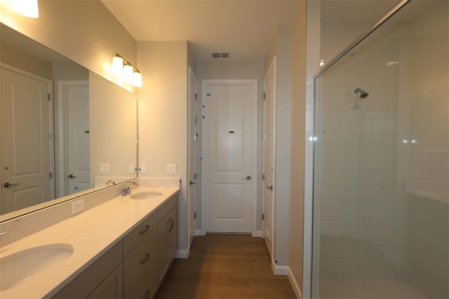 Furnished interior view inside a new home in Center Lake on the Park, St. Cloud (Image 6).