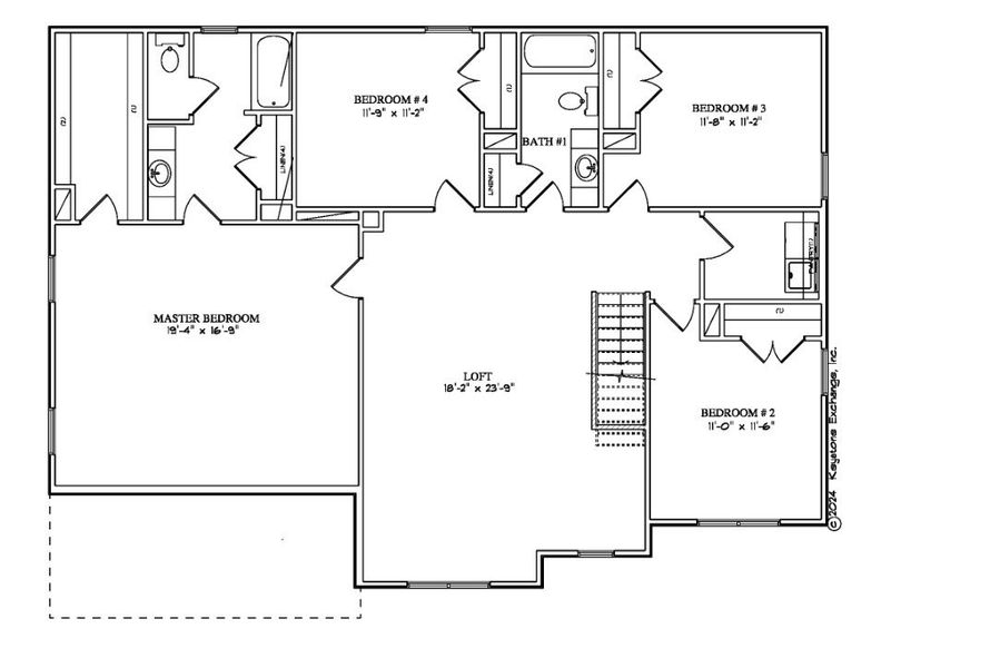 2D floor plan layout for the The Colebrooke by West Homes in Hardins Landing, Spring Hill, TN (Image 4). 2D floor plan layout for the The Colebrooke by West Homes in Hardins Landing, Spring Hill, TN (Image 4).