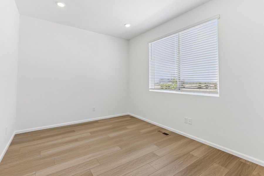 Spacious, unfurnished interior of a new home in Woodrose at Painted Prairie, Aurora (Image 12). Spacious, unfurnished interior of a new home in Woodrose at Painted Prairie, Aurora (Image 12).
