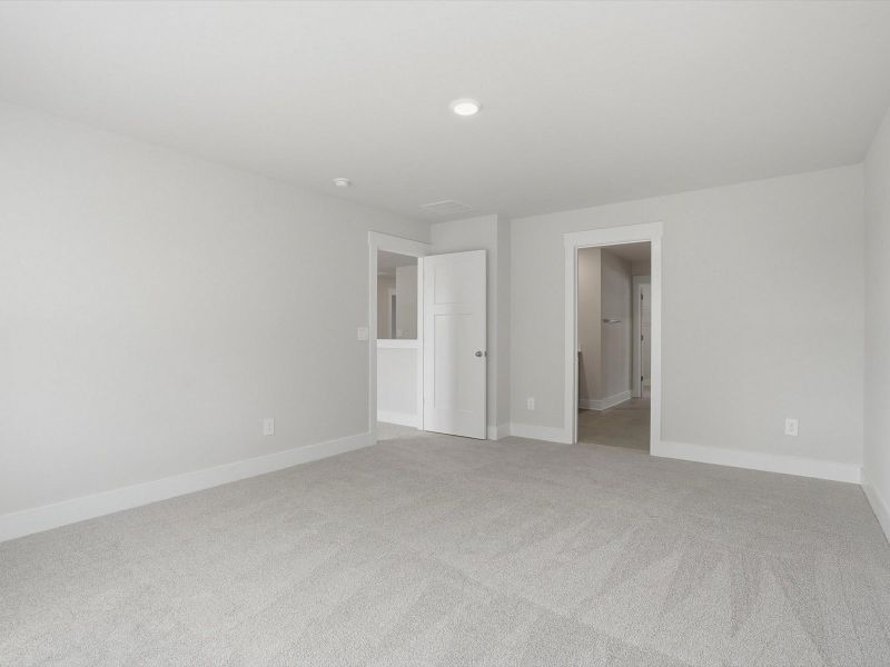 Spacious, unfurnished interior of a new home in Crossing at Abner Creek, Greer (Image 17). Spacious, unfurnished interior of a new home in Crossing at Abner Creek, Greer (Image 17).