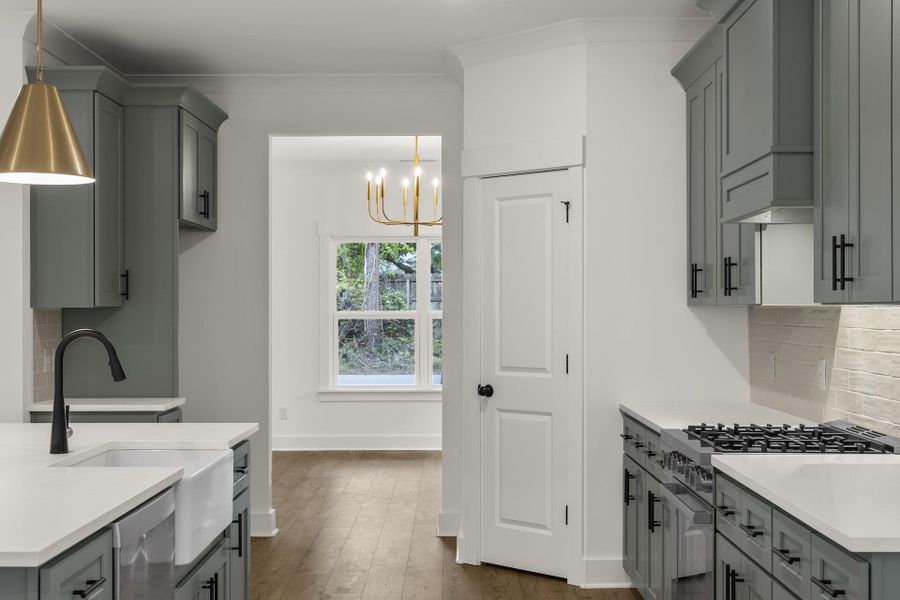 Furnished interior view inside a new home in , Mount Pleasant (Image 11).