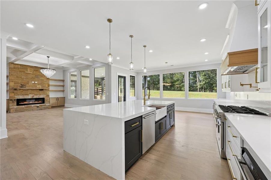 Furnished interior view inside a new home in , Lawrenceville (Image 5).