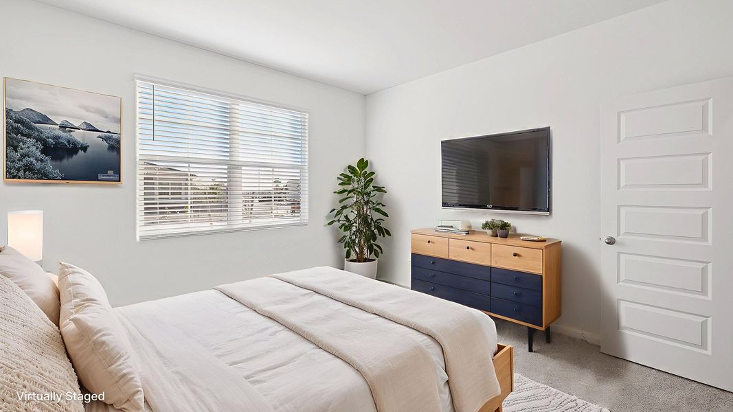 Furnished interior view inside a new home in Desert Moon Estates, Buckeye (Image 8).