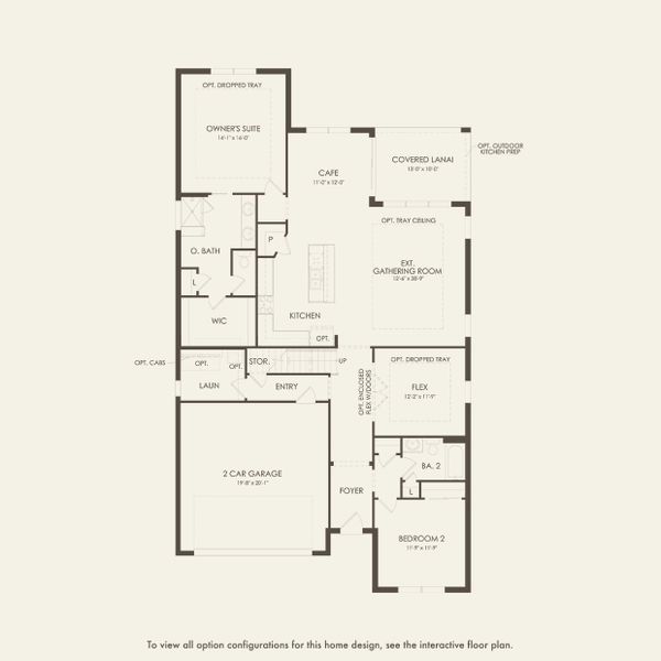 2D floor plan layout for the Coral Grand by Del Webb in Del Webb Explore North River Ranch, Parrish, FL (Image 5). 2D floor plan layout for the Coral Grand by Del Webb in Del Webb Explore North River Ranch, Parrish, FL (Image 5).