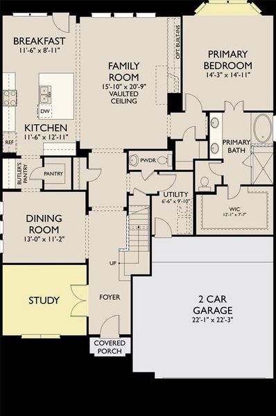 The Aubrey Floor Plan