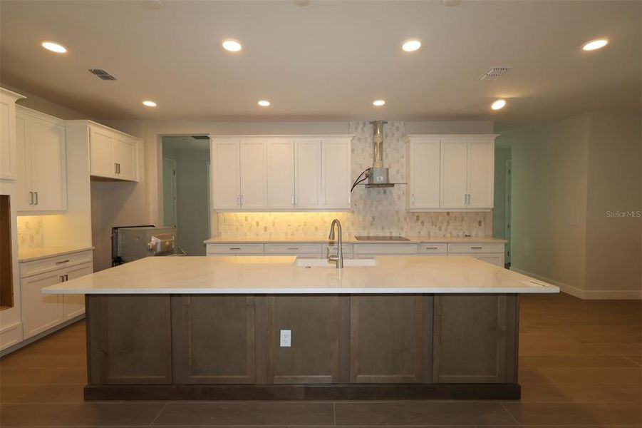 Furnished interior view inside a new home in Solace at Corner Lake, Orlando (Image 12).
