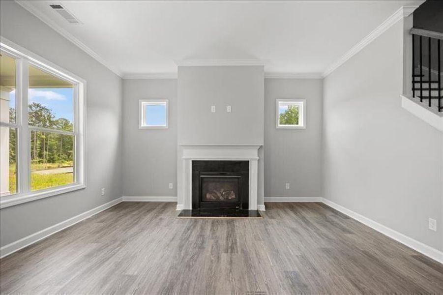 Spacious, unfurnished interior of a new home in Cooks Farm, Woodstock (Image 100). Spacious, unfurnished interior of a new home in Cooks Farm, Woodstock (Image 100).
