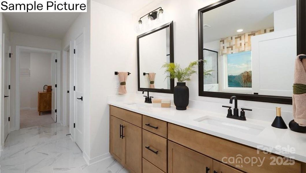 Furnished interior view inside a new home in Westport, York (Image 26).