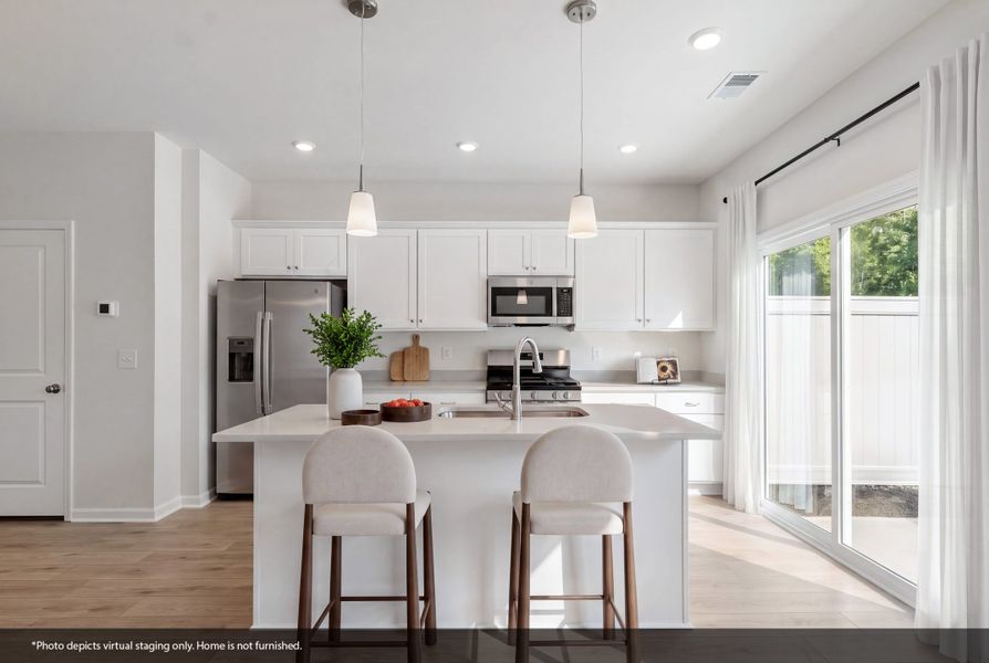 Furnished interior view inside a new home in Edwards Station, Taylors (Image 6).