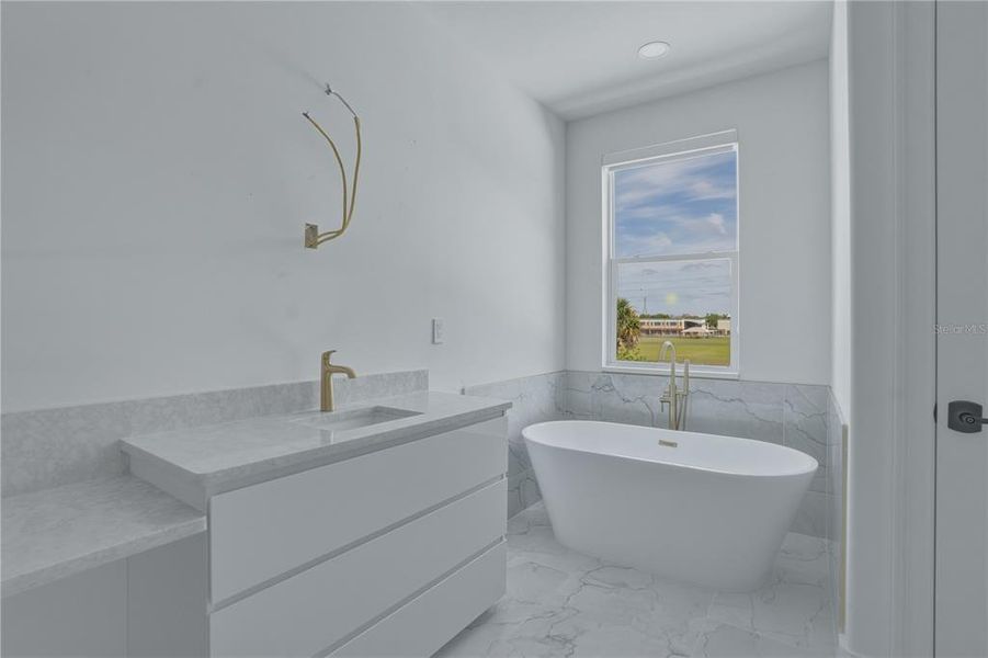 Furnished interior view inside a new home in , Safety Harbor (Image 6).