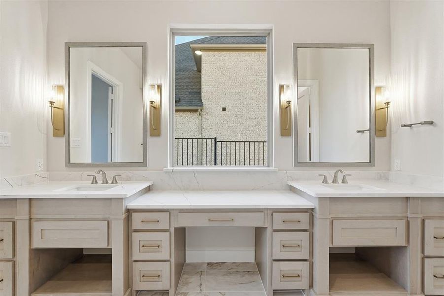 Furnished interior view inside a new home in Saddle Star Estates, Rockwall (Image 12).