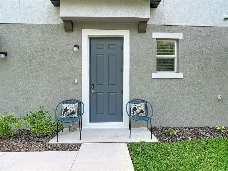 Exterior details and patio area of a home in , Tampa (Image 33).