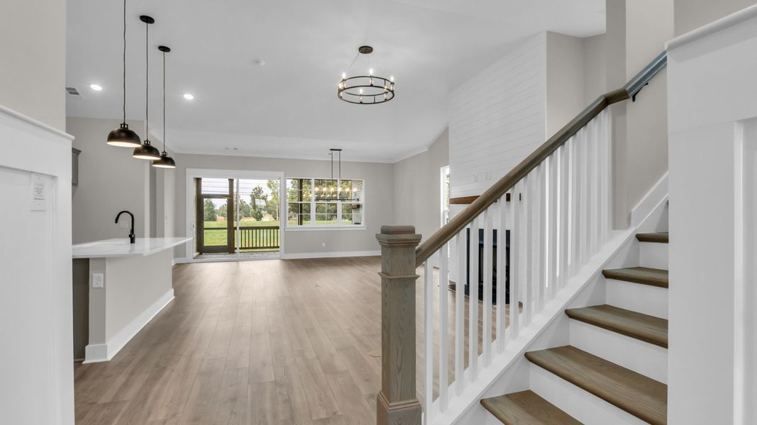 Furnished interior view inside a new home in Shelton Square, Murfreesboro (Image 11).
