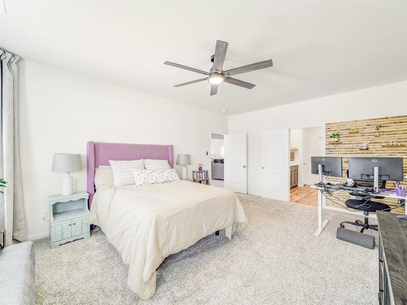 Furnished interior view inside a new home in Vista West, Fort Worth (Image 26).