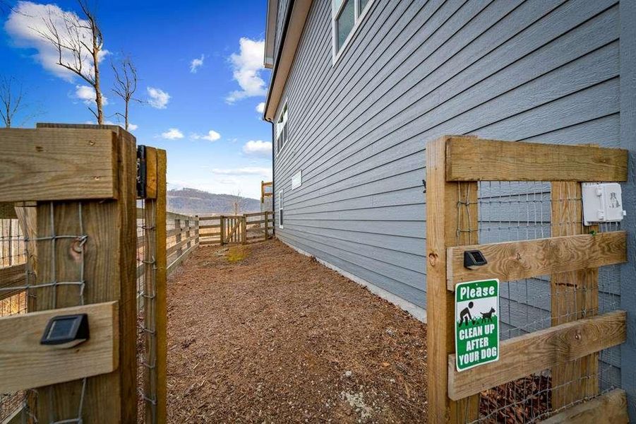 Exterior details and patio area of a home in , Talking Rock (Image 3).