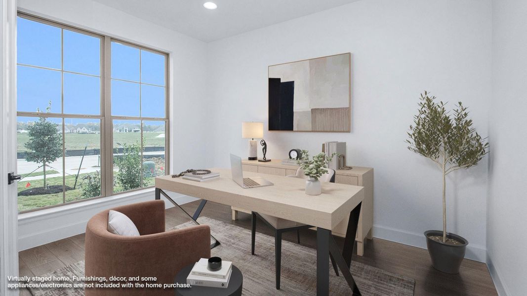 Furnished interior view inside a new home in Briarley, Montgomery (Image 7).