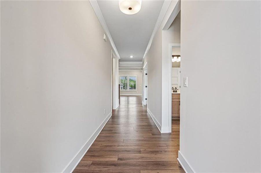 Spacious, unfurnished interior of a new home in Fowler Farms, Auburn (Image 50). Spacious, unfurnished interior of a new home in Fowler Farms, Auburn (Image 50).