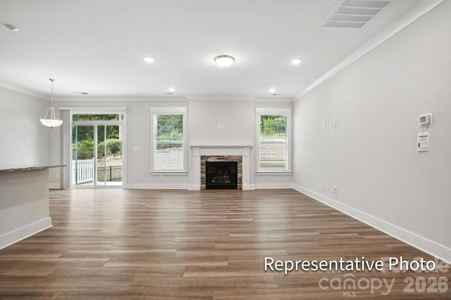 Spacious, unfurnished interior of a new home in Heritage - 55+ Community, Wesley Chapel (Image 33).