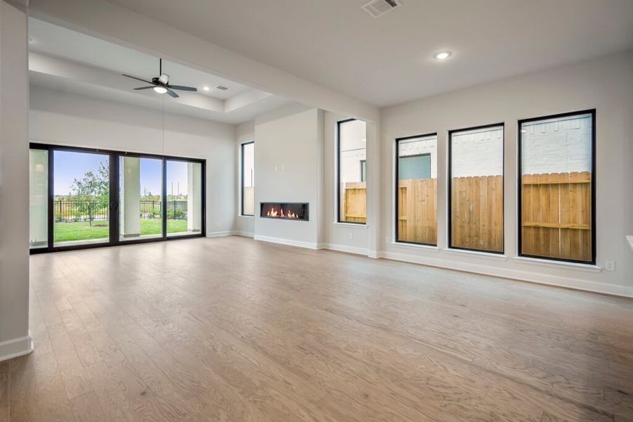 Representative unfurnished interior of a home built from the Bluebell 3392 by J. Patrick Homes in Jubilee, Hockley (Image 10).