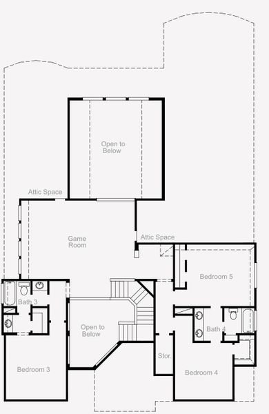 2D floor plan layout of this home in COLTON, Montgomery, TX (Image 6).