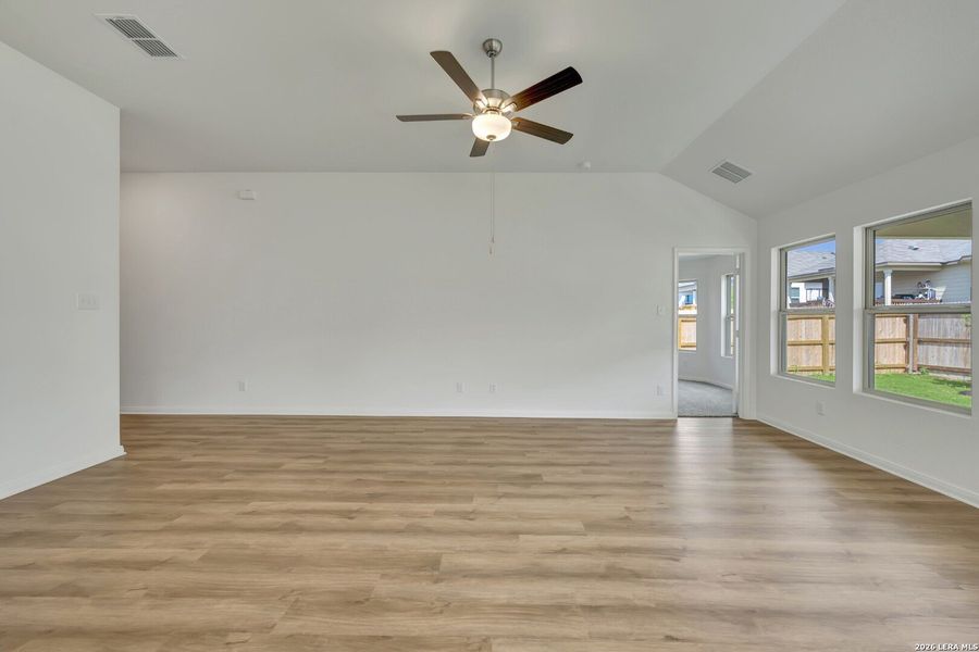 Spacious, unfurnished interior of a new home in Greenspoint Heights, Seguin (Image 34). Spacious, unfurnished interior of a new home in Greenspoint Heights, Seguin (Image 34).