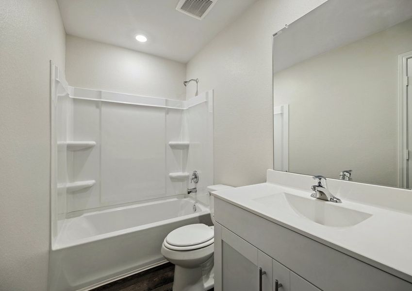 Bathroom connected to fifth bedroom