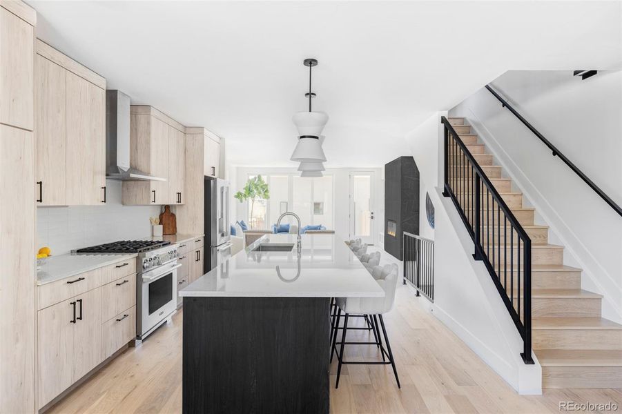 Furnished interior view inside a new home in , Denver (Image 4). Furnished interior view inside a new home in , Denver (Image 4).