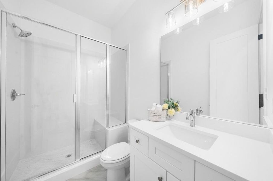 Furnished interior view inside a new home in , Canton (Image 39).