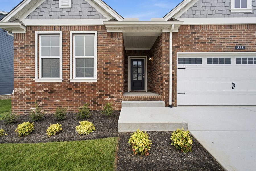 Exterior details and patio area of a home in The Retreat at Norman Farm, Hendersonville (Image 3). Exterior details and patio area of a home in The Retreat at Norman Farm, Hendersonville (Image 3).