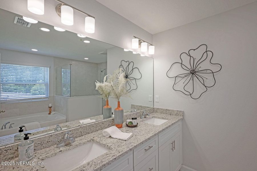 Furnished interior view inside a new home in , Jacksonville (Image 33).