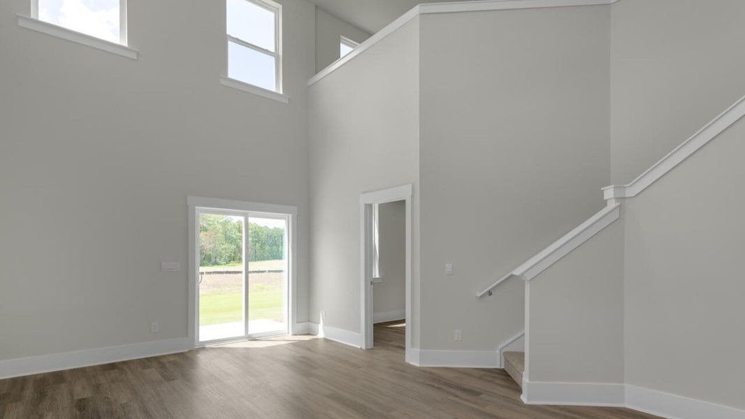 Spacious, unfurnished interior of a new home in Indigo Preserve Townhomes, Leland (Image 21).