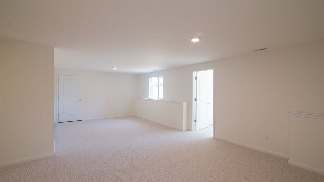 Representative unfurnished interior of a home built from the The Briarhaven III by Norfolk Homes in Coronado Estates, Jackson (Image 48).