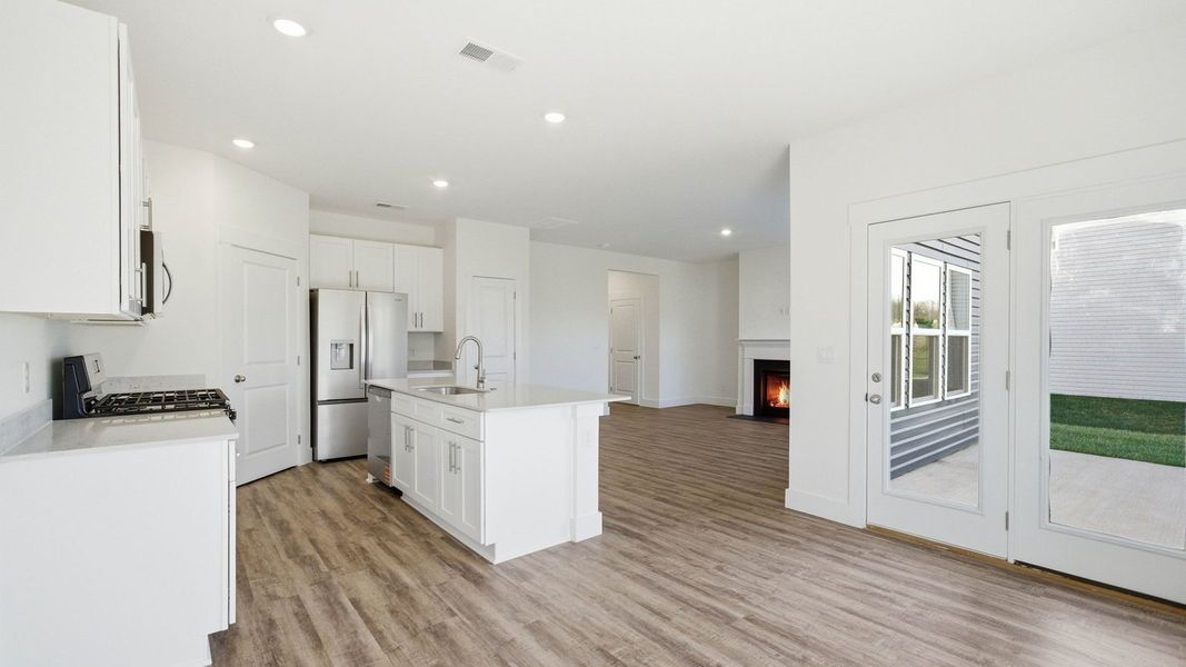 Furnished interior view inside a new home in Fieldcrest Acres, Blountville (Image 8).