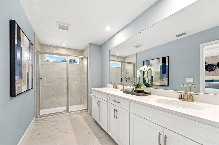 Furnished interior view inside a new home in Rainwood, Groveland (Image 10).