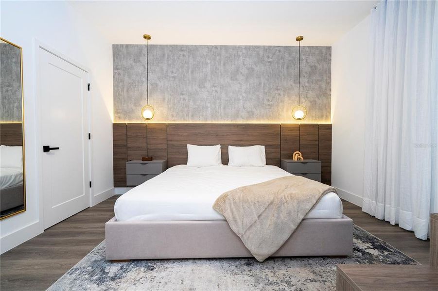 Furnished interior view inside a new home in , Kissimmee (Image 36).