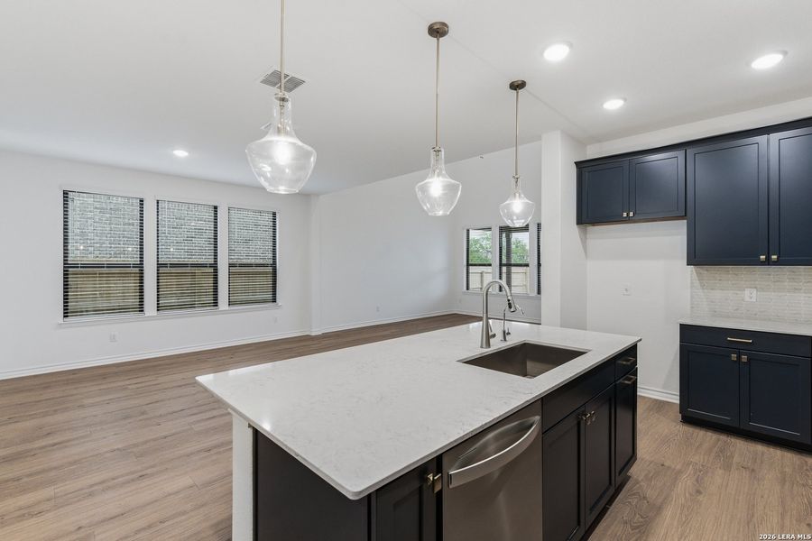 Furnished interior view inside a new home in Lily Springs, Seguin (Image 9).