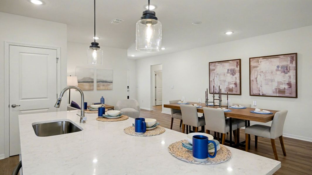 Furnished interior view inside a new home in Marion Oaks, Ocala (Image 11).