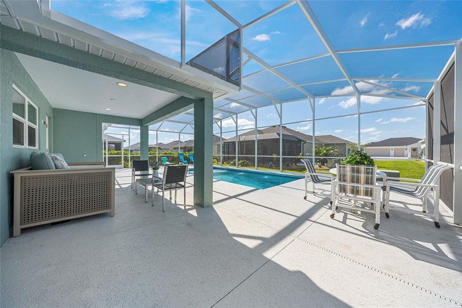 Exterior details and patio area of a home in , The Villages (Image 31).