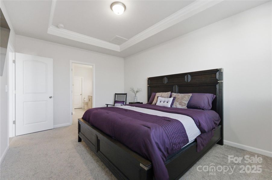 Main level primary bedroom