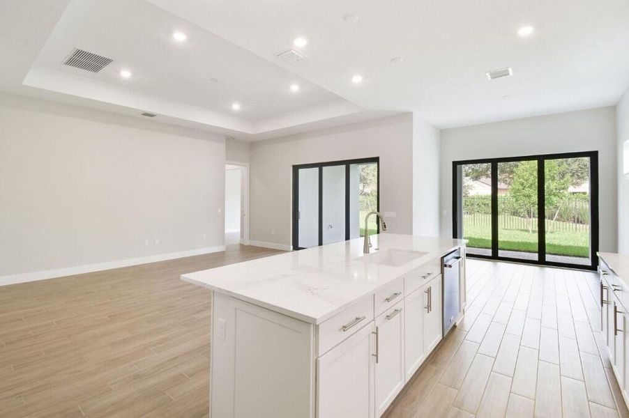 Furnished interior view inside a new home in Greyhawk Landing, Lake Worth (Image 6).