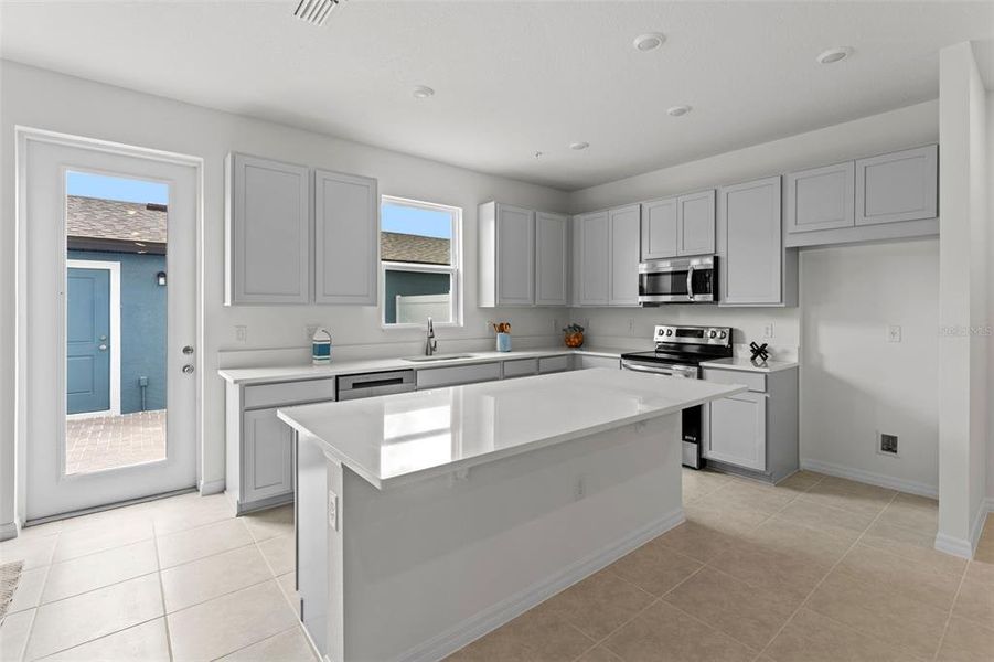 Furnished interior view inside a new home in Eden Crest, Apopka (Image 6).